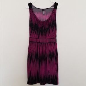 Bisou Bisou Black and Purple Dress